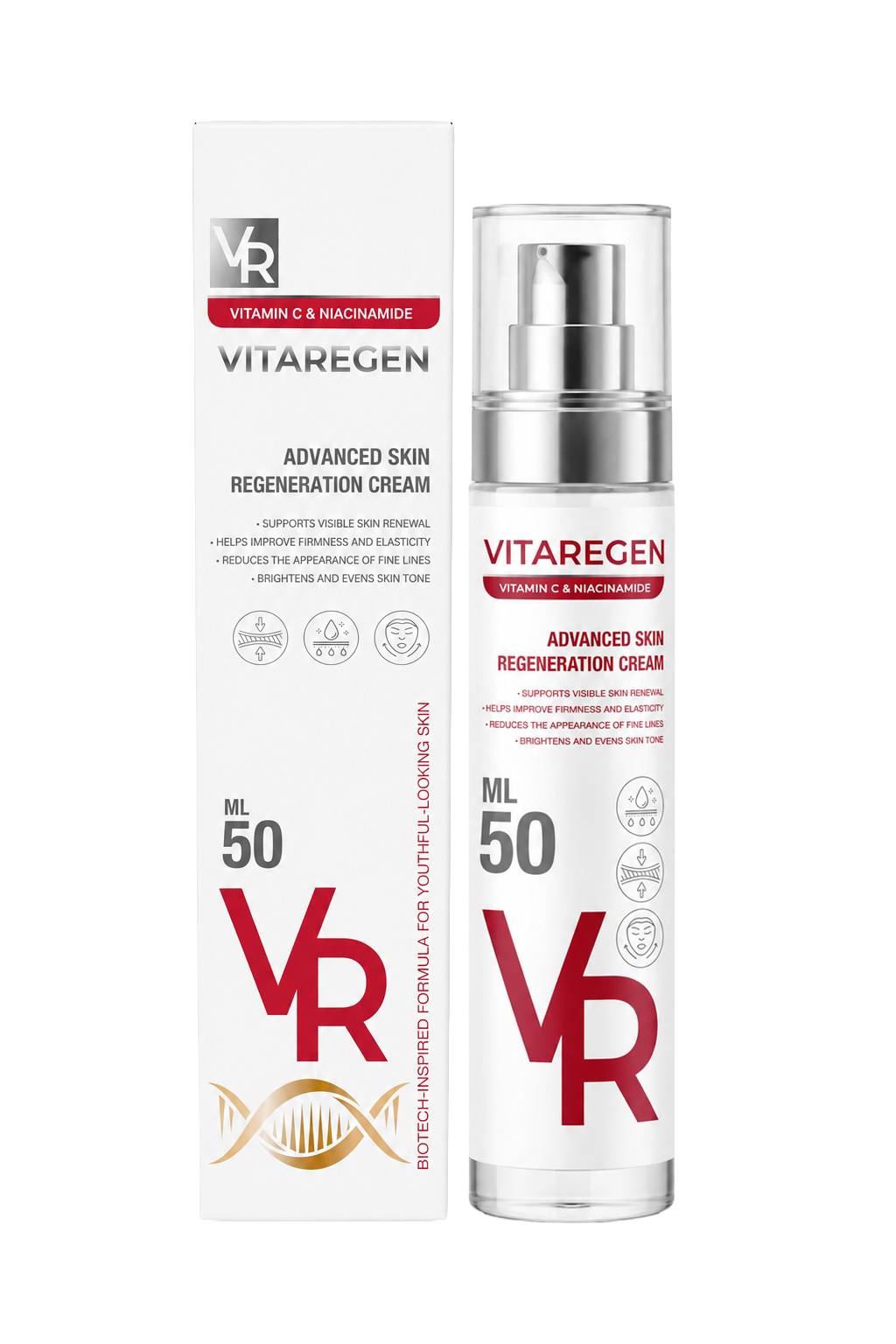 VitaRegen Advanced Skin Regeneration Cream bottle and box